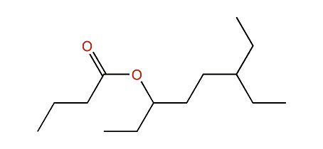 6-Ethyloctan-3-yl butyrate